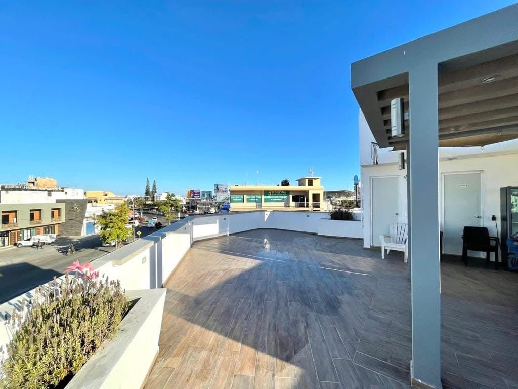 Terraza amplia